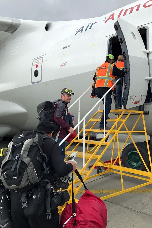 02C We Then Boarded The Air Almaty Ilyushin Airplane To Fly To Union Glacier In Antarctica